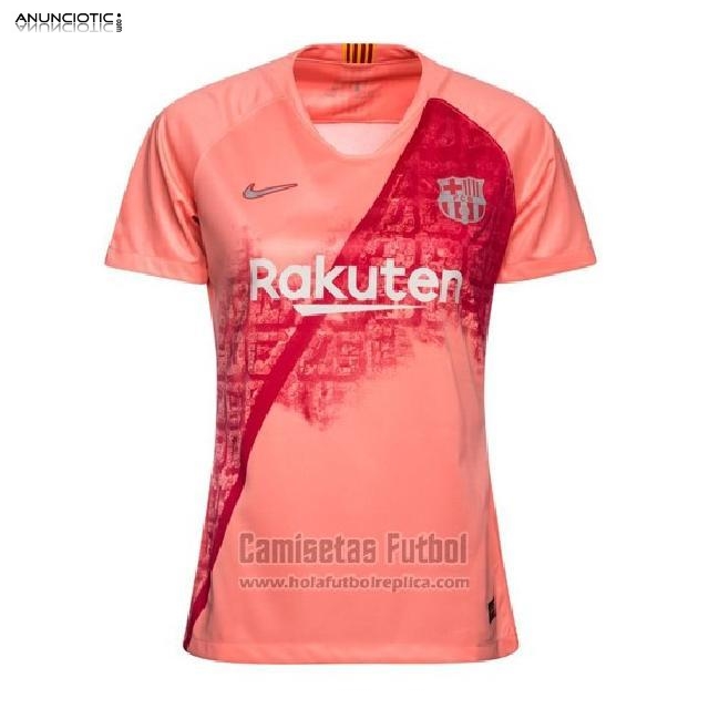 camiseta Barcelona mujer replica 18-19