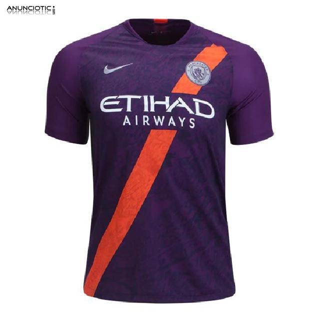 Camisetas Manchester City baratas tailandia 18-19