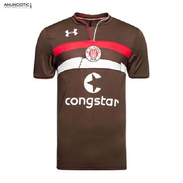 Camisetas St. Pauli baratas tailandia 18-19