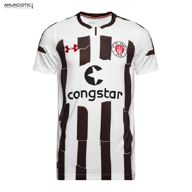 Camisetas St. Pauli baratas tailandia 18-19