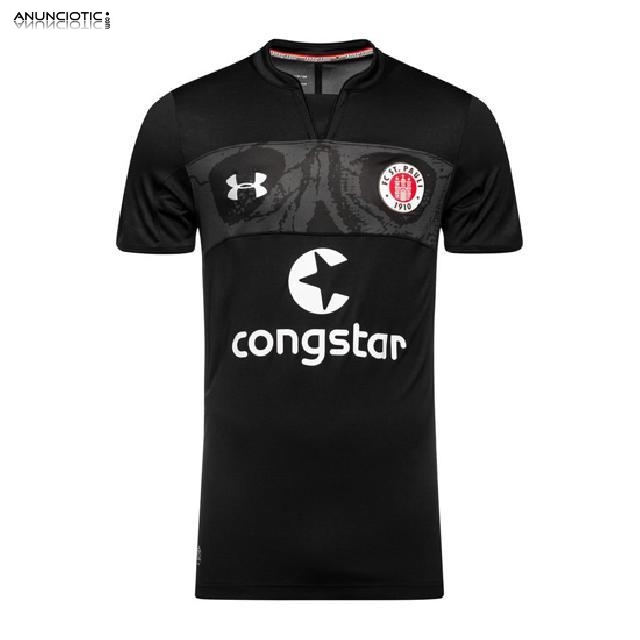 Camisetas St. Pauli baratas tailandia 18-19