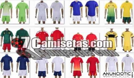 Oferta equipaciones f¨²tbol de www.7CAMISETAS.com