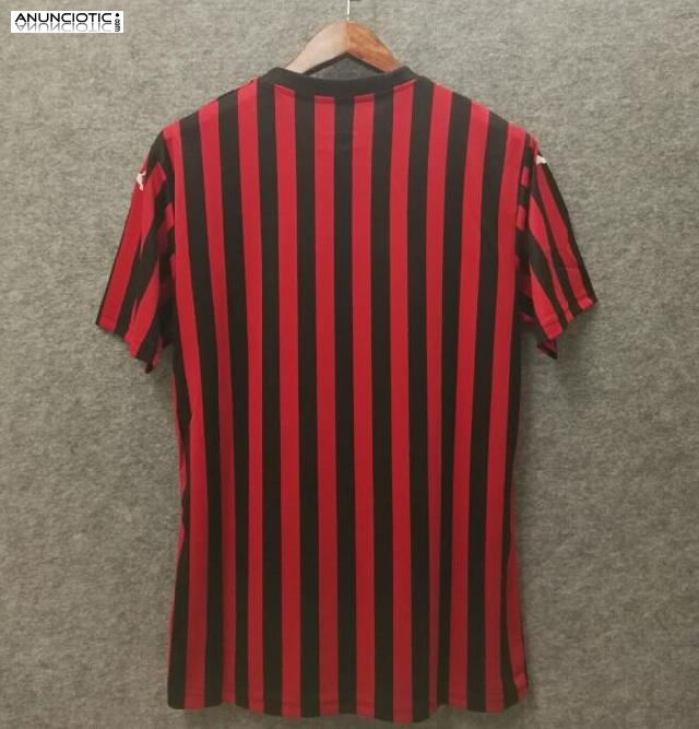 Replicas camisetas futbol AC Milan 2019-2020