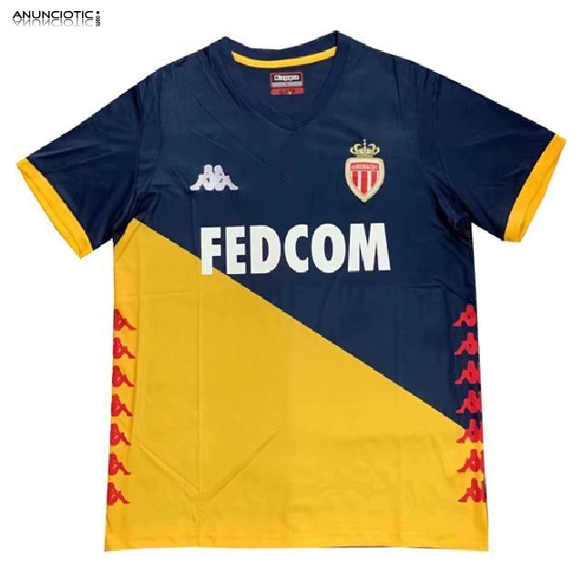 camisetas AS Monaco baratas 19 20