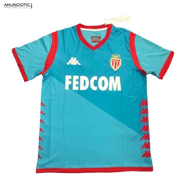 camisetas AS Monaco baratas 19 20