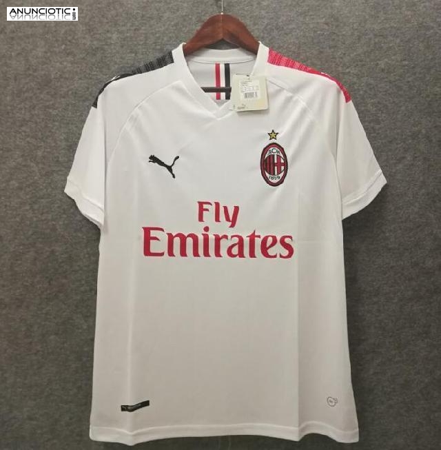 Camiseta AC Milan Segunda 2019-2020