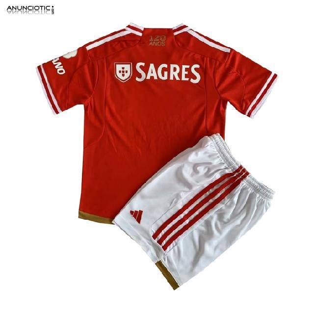 Vista o Vermelho e Branco da Paixão: Camisola Benfica 23 24 Agora Disponíve