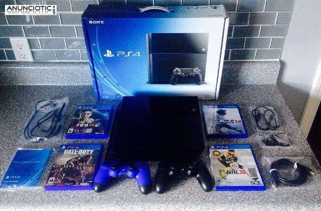 venta Sony PS4 console con 4 más Juegos 130euros