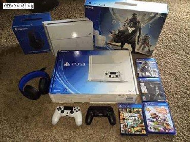 venta Sony PS4 console con 4 más Juegos 130euros