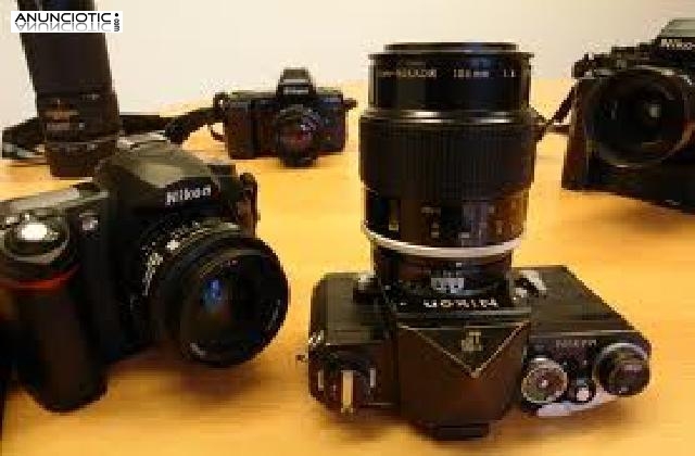 En venta: Nikon D800, D4, D610, D7100, D5300, D3300, Canon Cámaras y Lentes