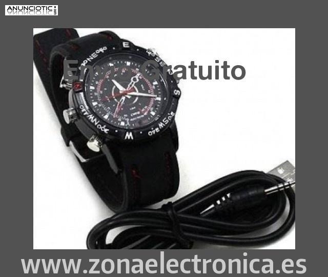 Reloj acuatico con camara