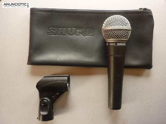 Micrófono SHURE SM-58