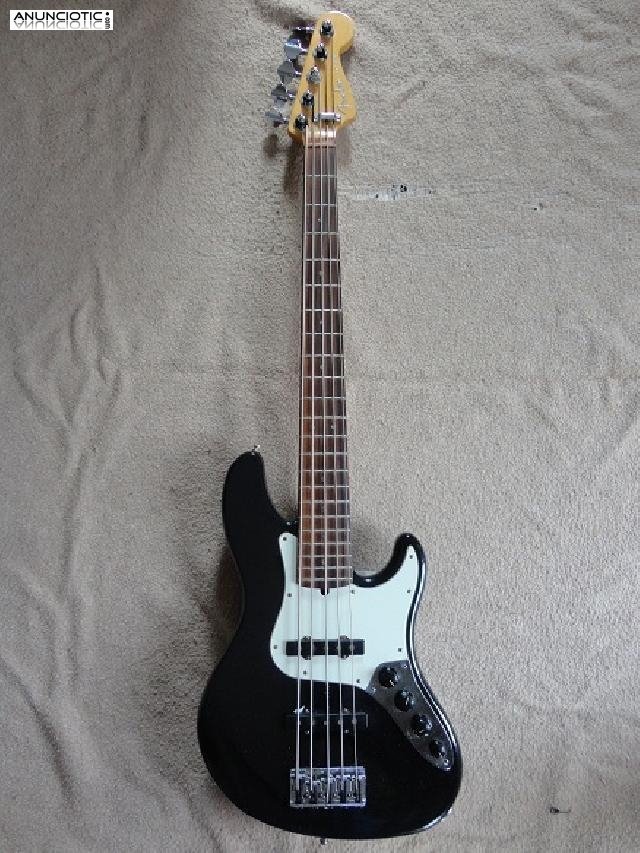 FENDER JAZZ BASS AMERICAN DE LUXE 5 CUERDAS AÑO 89