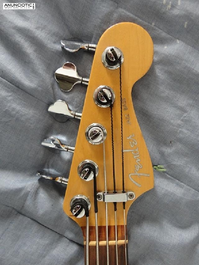 FENDER JAZZ BASS AMERICAN DE LUXE 5 CUERDAS AÑO 89