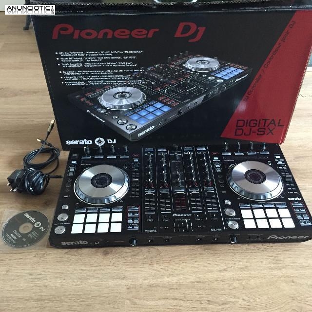 Pioneer DDJ-SX costó  400EURO / Pioneer DDJ-SX2 costó  480EURO / Pioneer XD