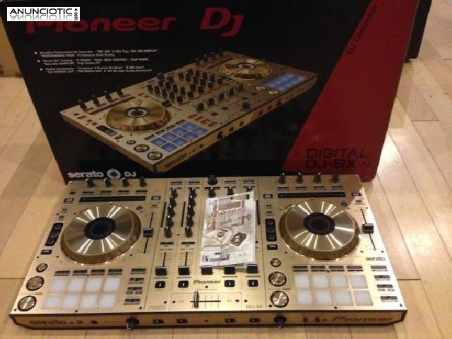 Pioneer DDJ-SX = 400EUR, Pioneer DDJ-SX2 = 480EUR, Pioneer XDJ-RX =650EUR