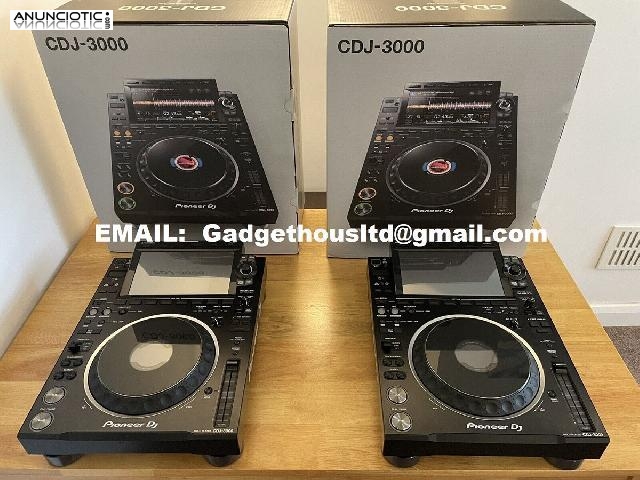 Pioneer CDJ-3000, Pioneer DJM-A9, Pioneer DJM-V10-LF, Pioneer CDJ-2000NXS2