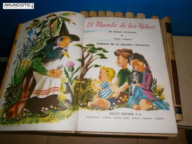 ENCICLOPEDIA EL MUNDO DE LOS NIÑOS SALVAT