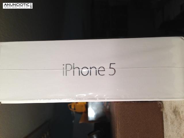 APPLE IPHONE 5-16GB BLANCO y PLATA (T-MOBILE) MENTA! PAQUETE LTE GSM  GARANTIA!