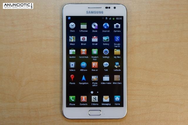 VENDO MOVIL GALAXY NOTE  BLANCO PERFECTO ESTADO 