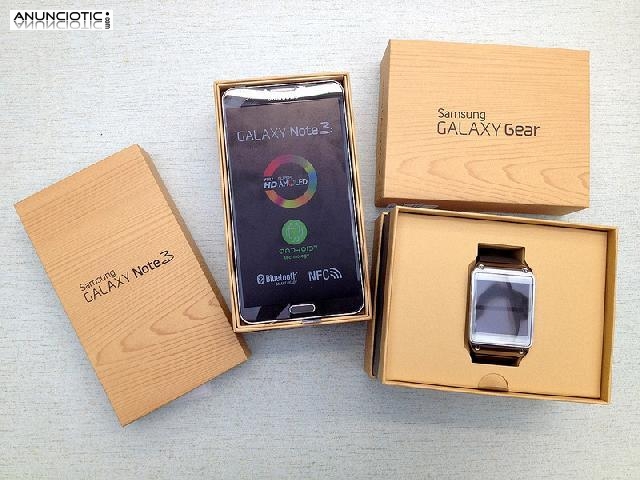 venta Samsung Note 3 + Gear