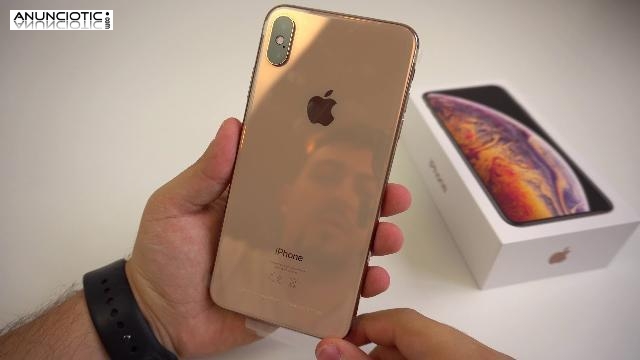 en venta nuevos iPhone XS Max ORO 256GB 400 Envío gratis