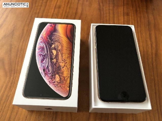 Apple iPhone XS 64GB = 400 EUR  ,iPhone XS Max 64GB = 430 EUR ,iPhone X 64G