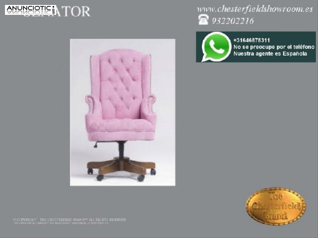 Perfectas sillas de oficina chesterfield