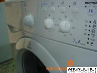 LAVADORA INDESIT DE 7 KG CLASE AAC NUEVA CON GARANTIA DE DOS AÑOS