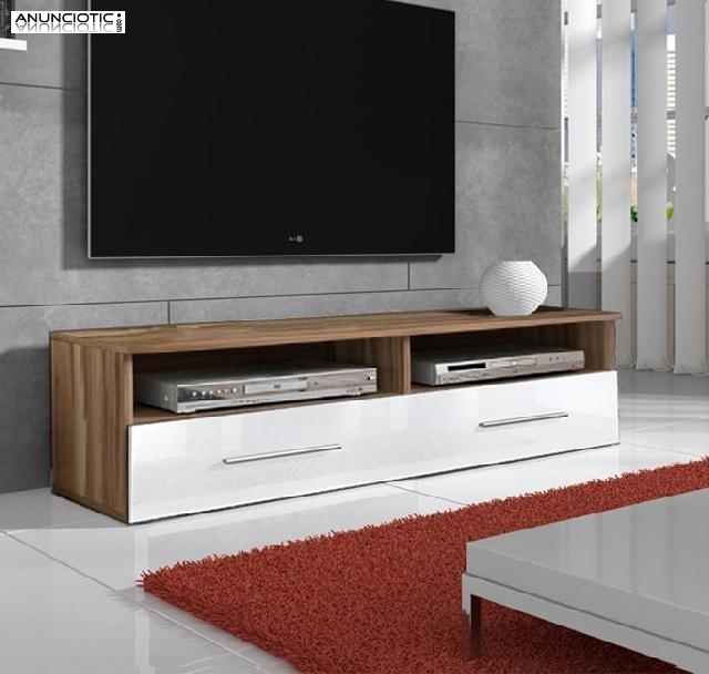 Mueble TV modelo Terento cuerpo ciruelo