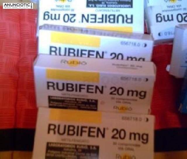 Vendo Rubifen 20 mg de RUBIO (30 comprimidos)