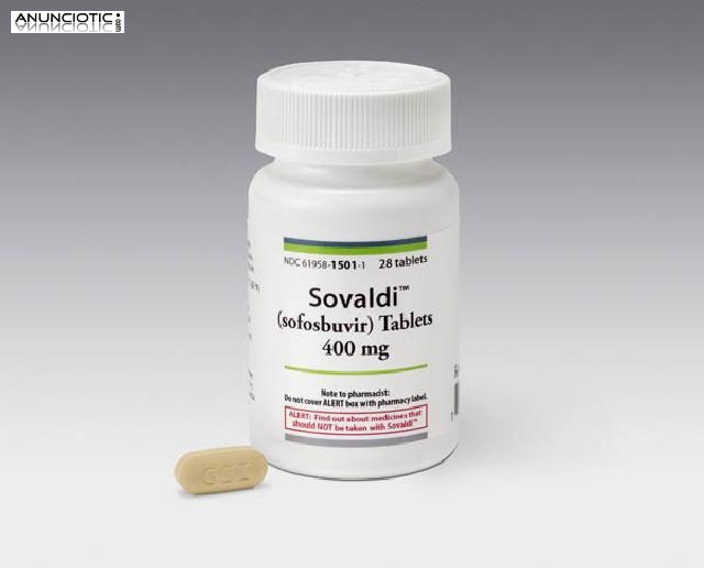 Generic Sovaldi 400 mg Hepcinate Sofosbuvir- tratamiento definitivo de la h