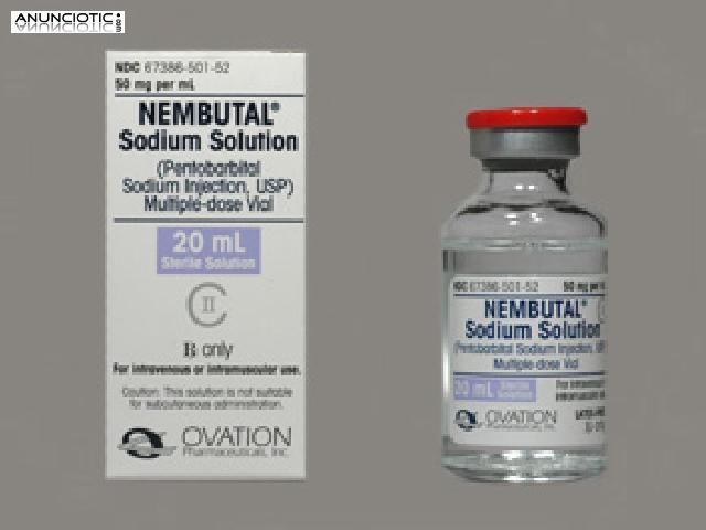 Puro Nembutal (pentobarbital sódico), 