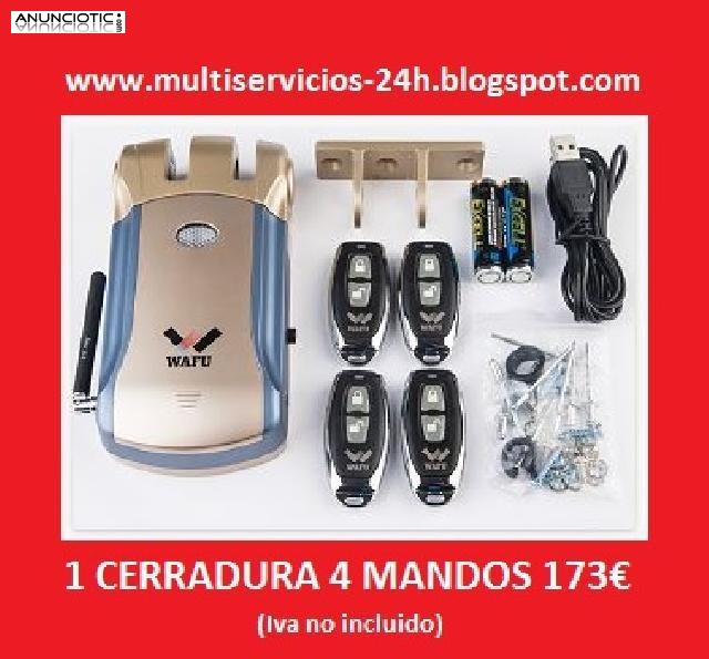 CERRADURA DE SEGURIDAD INVISIBLE ANTIRROBO 652 665 984 MADRID SEVILLA