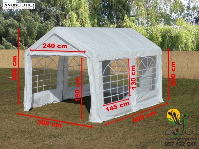 Carpa  3x4 impermeable 100%