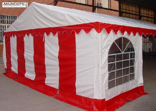 Carpa barata 5x10 pvc