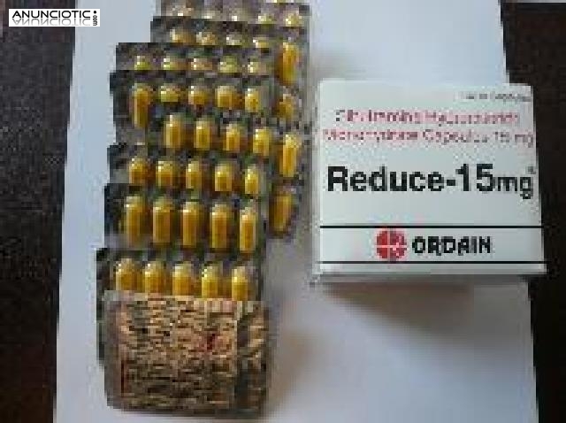 Reduce 15mg (Sibutramina Meridia) 30 Cápsulas