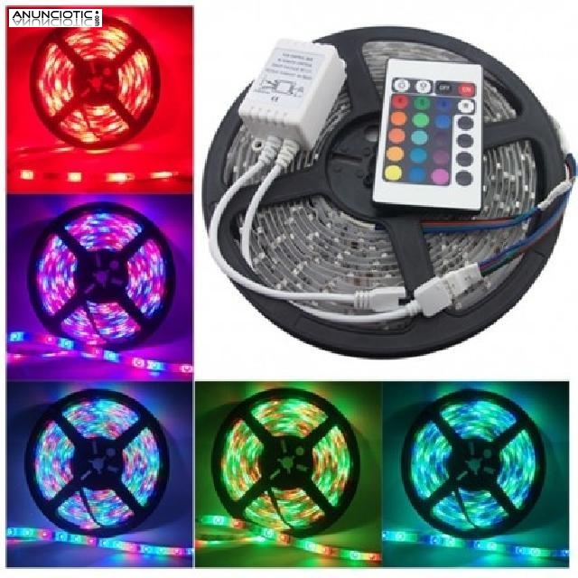 Tira de led 3528 rgb 5 m.