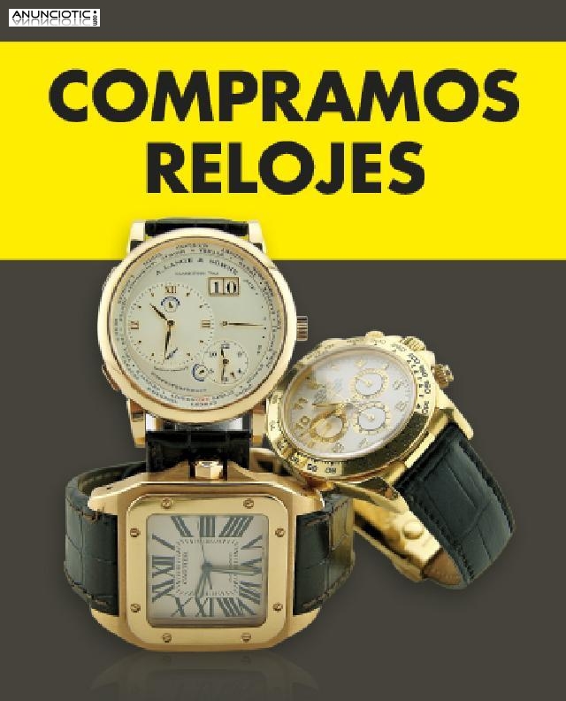 Compramos todo tipos de relojes de gama media y alta.