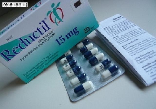 Reductil 15mg (Sibutramina Meridia) 30 Cápsulas