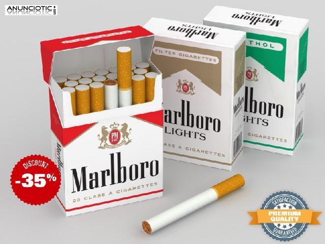 Venta de cartuchos de cigarrillos de grandes marcas y mejor calid