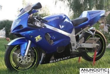 VENDO SUZUKI GSXR 600 INYECCIÓN, AÑO 2001. ¡EN PERFECTO ESTADO!