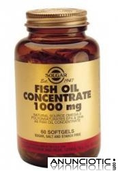 Solgar Aceite de Pescado concentrado 1000 mg 60 cápsulas blandas