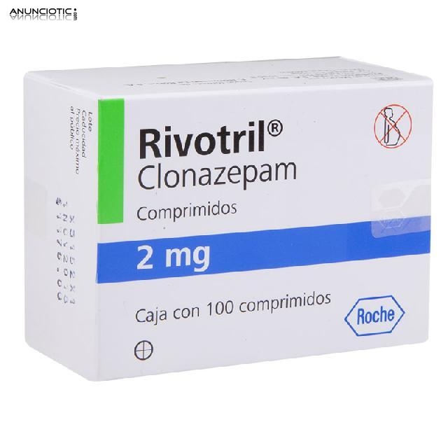 RIVOTRIL 2 mg (clonazepam) sin receta