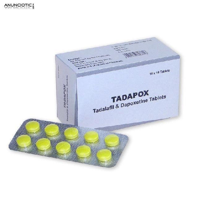 Tadapox-Tadalafilo y Dapoxetina