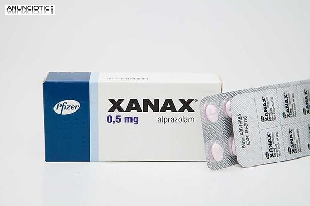 Xanax By Pfizer brand 0.5 mg - sin receta