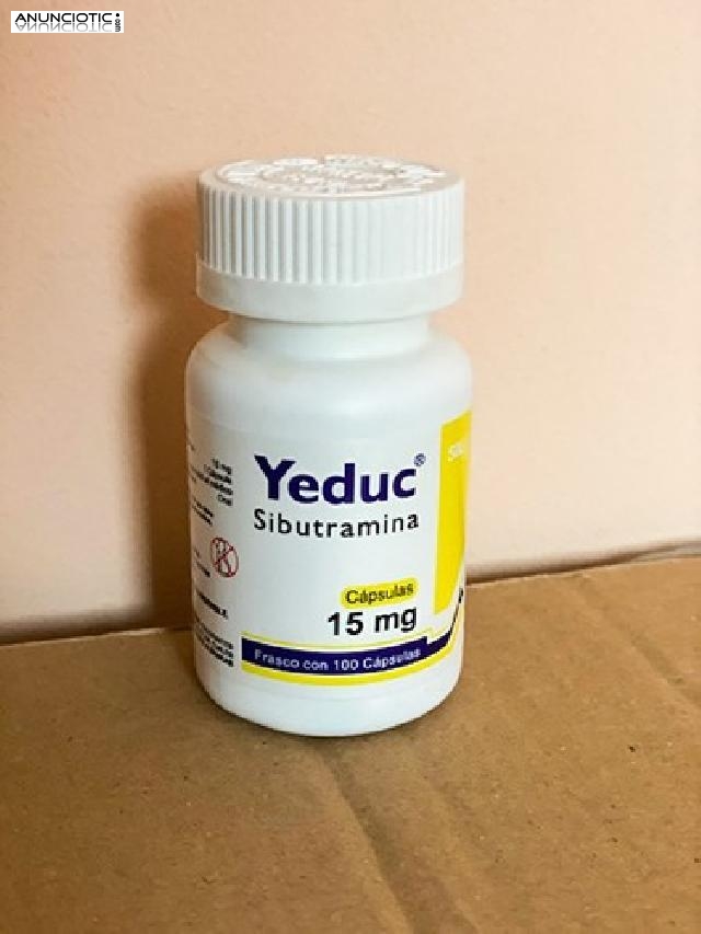 Reductil (sibutramina) 10/15mg/30mg venta