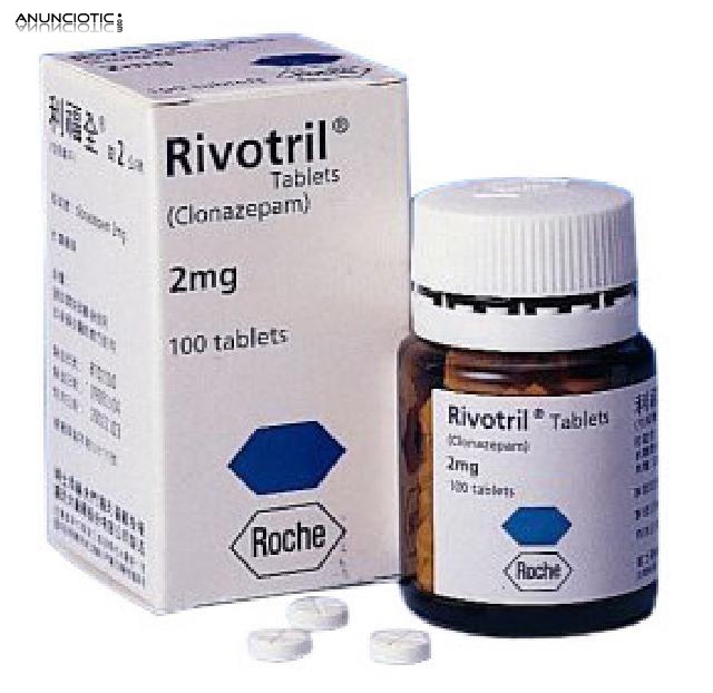 Clonazepam - Rivotril 2 mg - sin receta