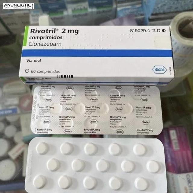 Rivotril 2mg,Roche,60tab,whats 663548913