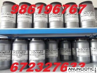 672327633 Venta de cafeina, clorito de sodio, lidocaina, procaina, acido citrico, manitol